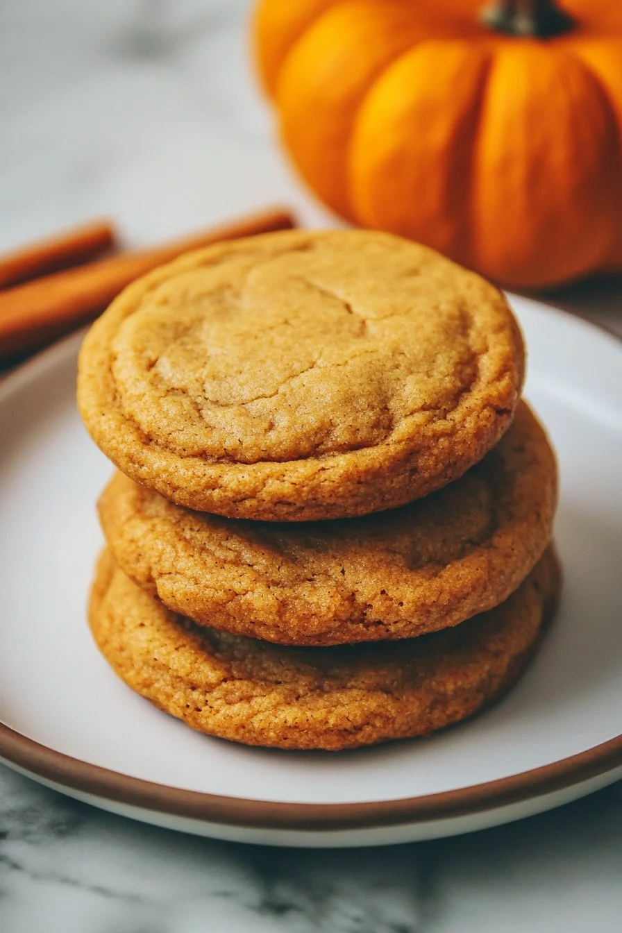 Pumpkin Cheesecake Cookies
