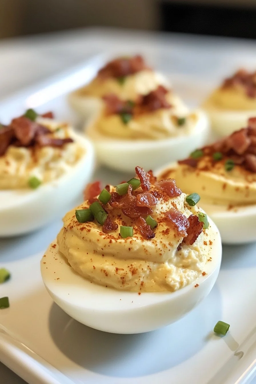 Million Dollar Bacon Deviled Eggs