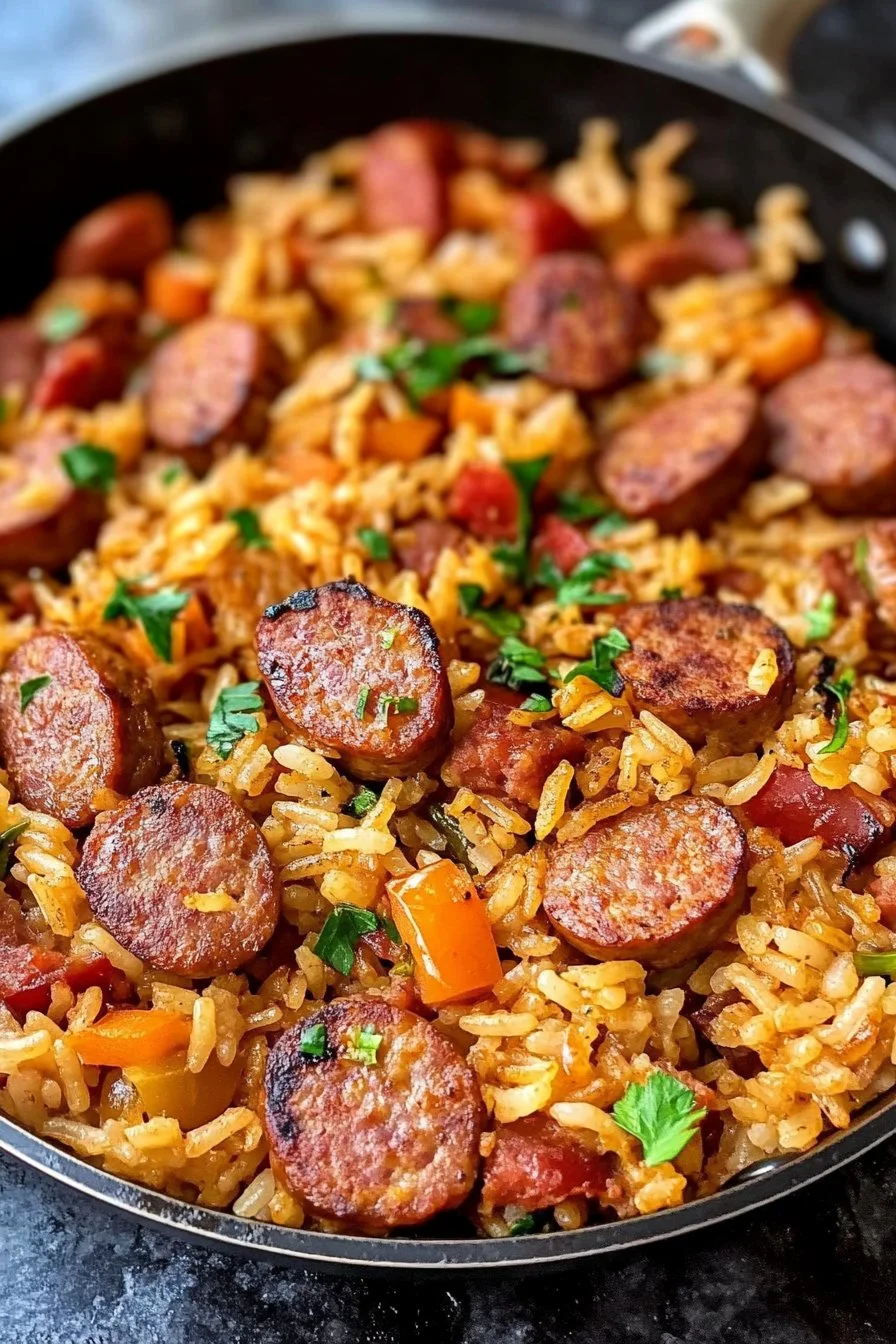 Sausage and Rice Skillet