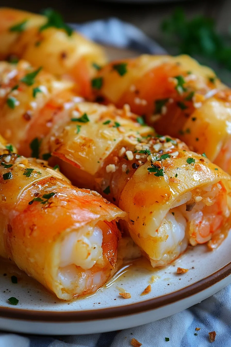 Thai Shrimp in a Blanket