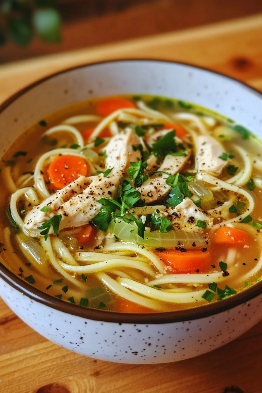 Vegan Chicken Noodle Soup Recipe (Gluten-Free)
