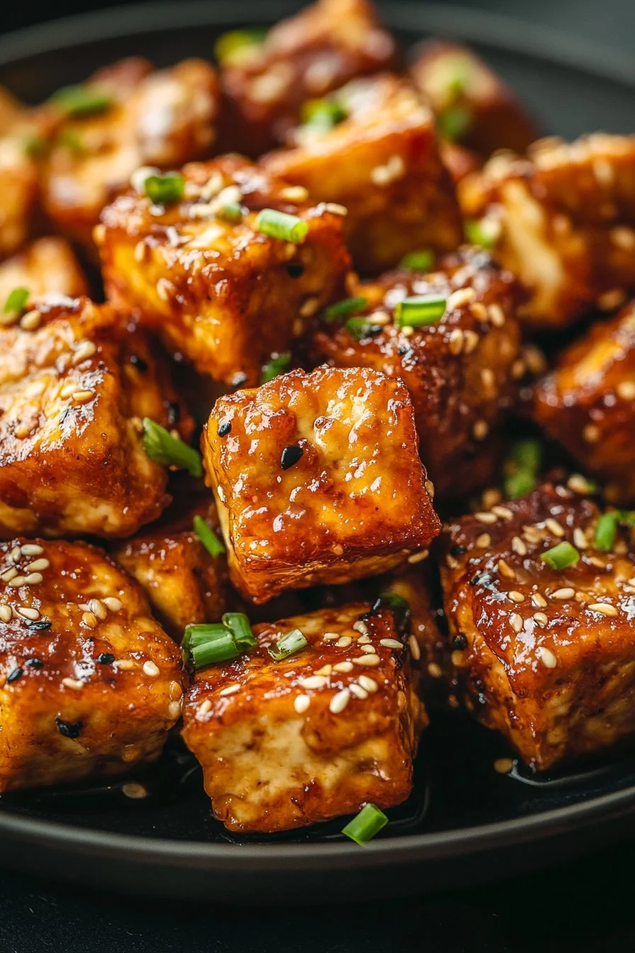 Crispy honey garlic tofu recipe that will amaze you!