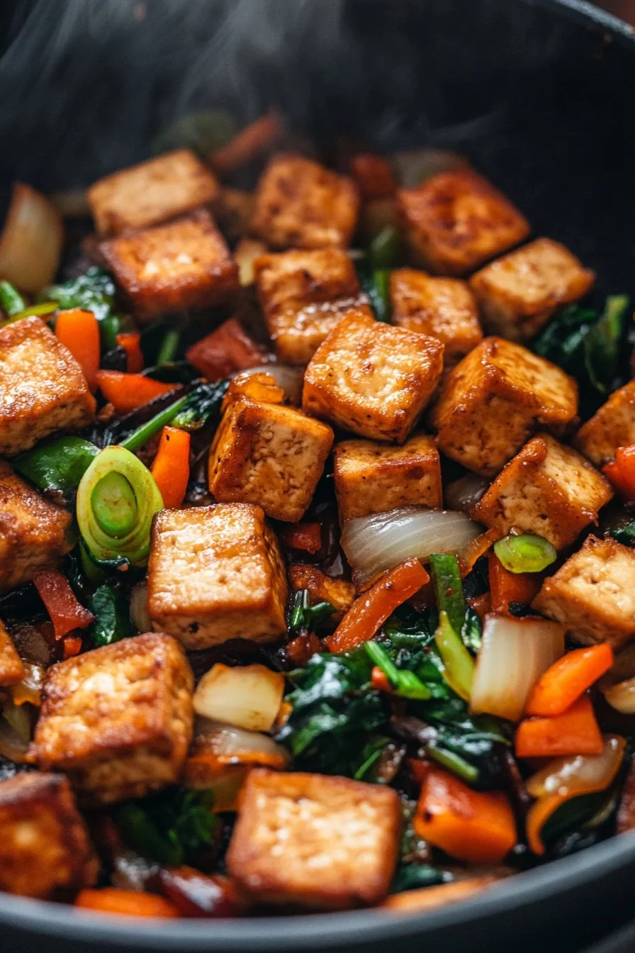 Crispy Tofu Stir Fry