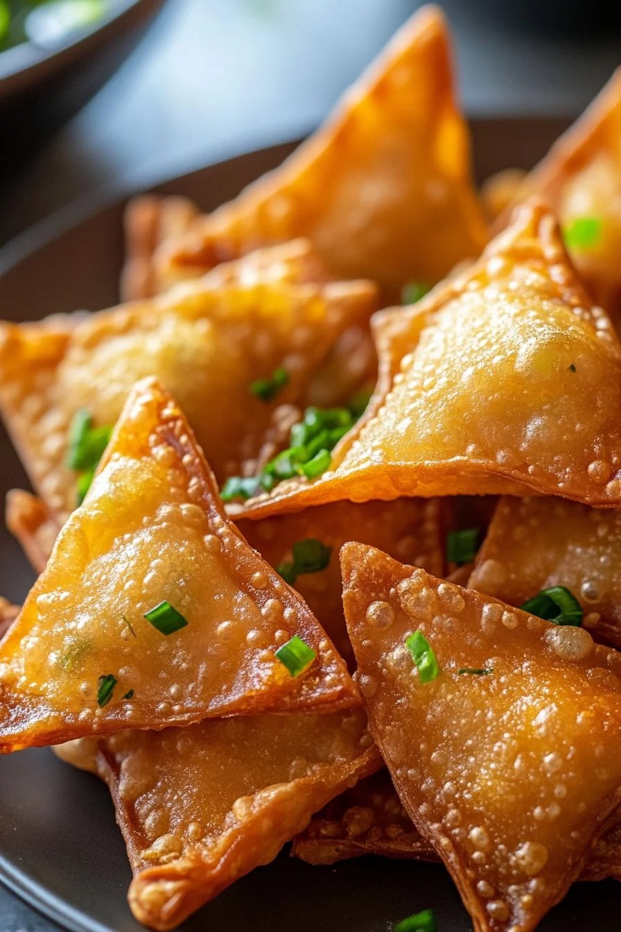 Rice Paper Crab Rangoons