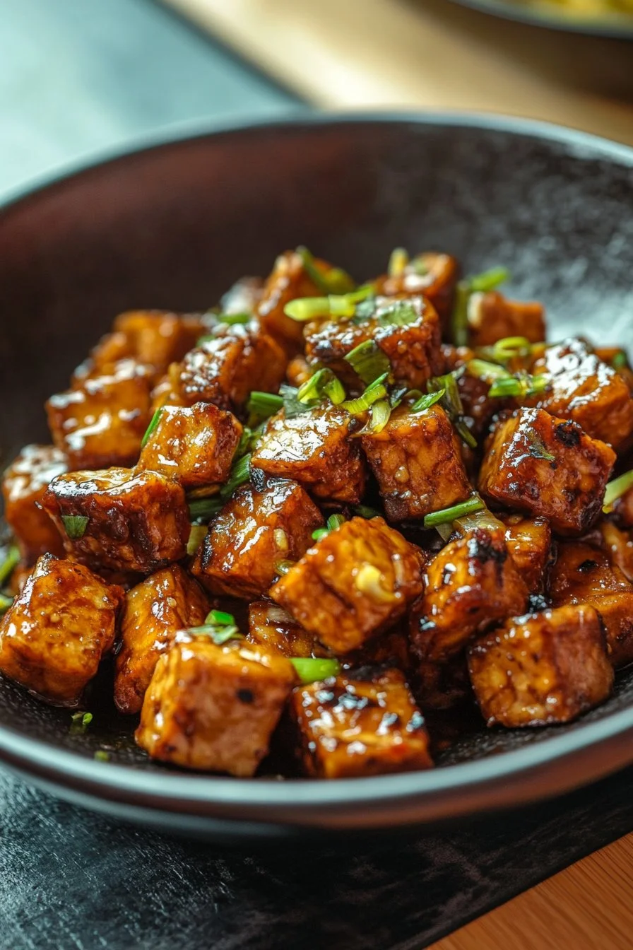 Tempeh Stir-Fry With Honey Garlic Sauce
