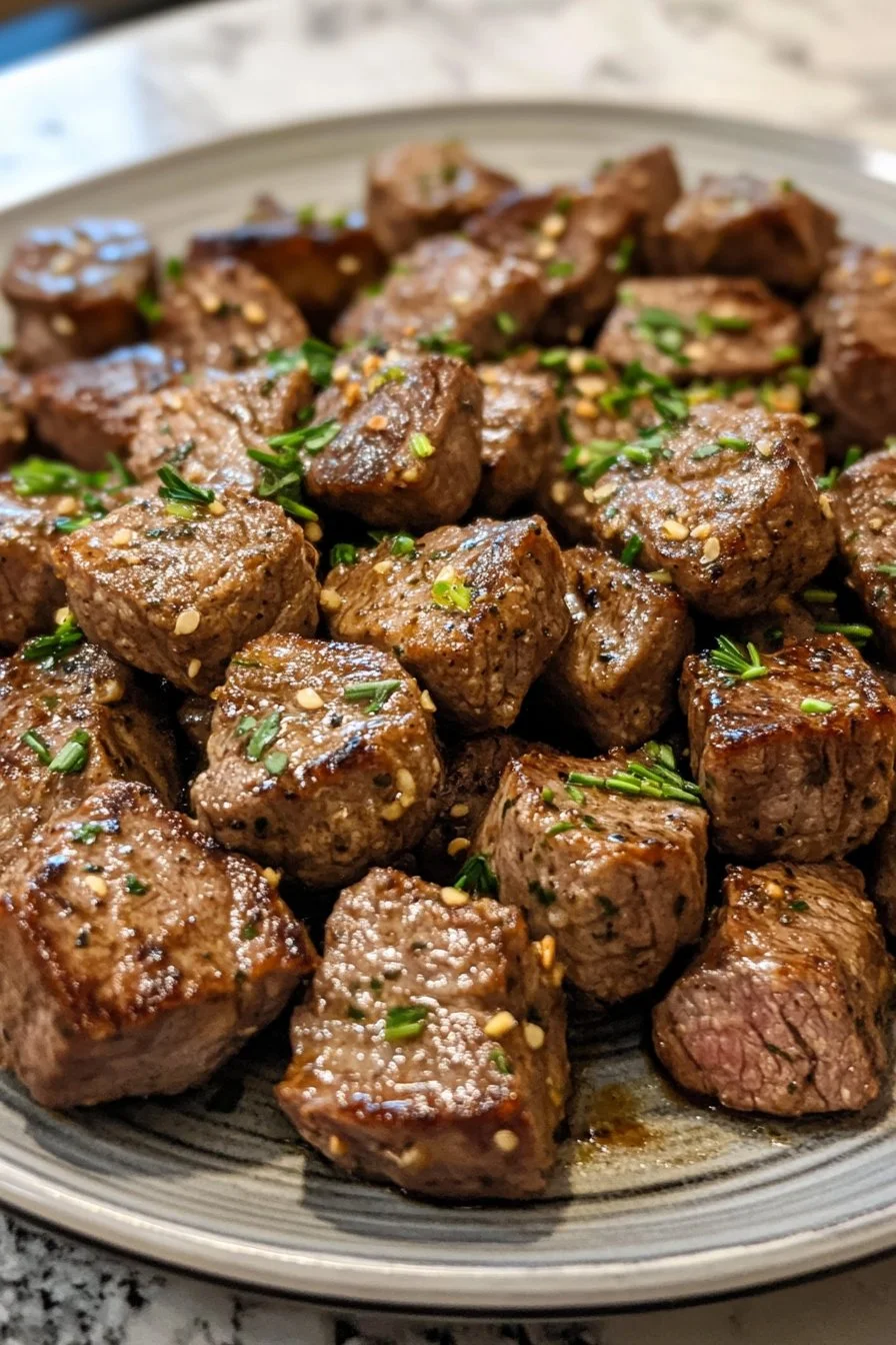 Savory Garlic Butter Steak Bites in 30 Minutes!