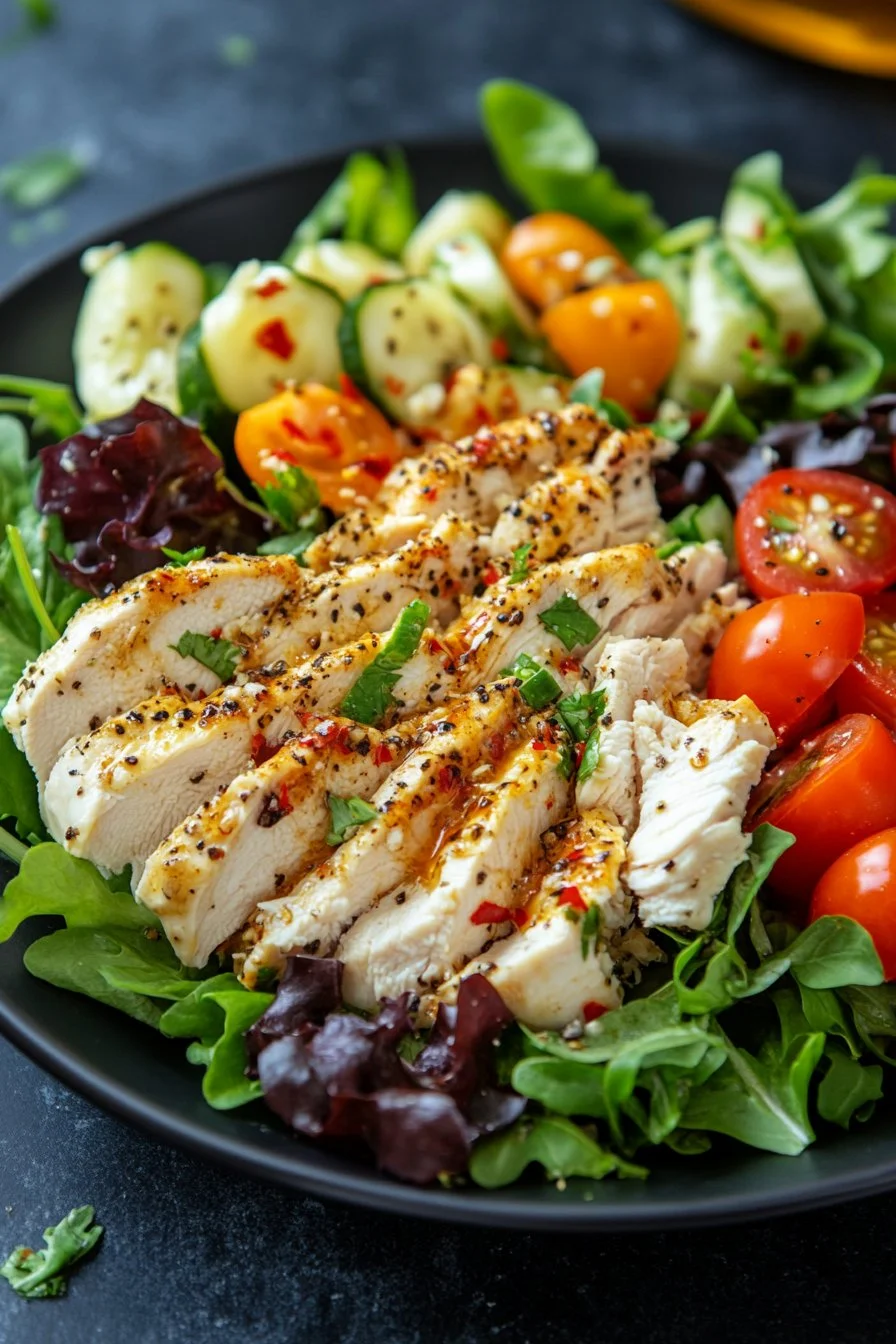 High Protein Chicken Salad