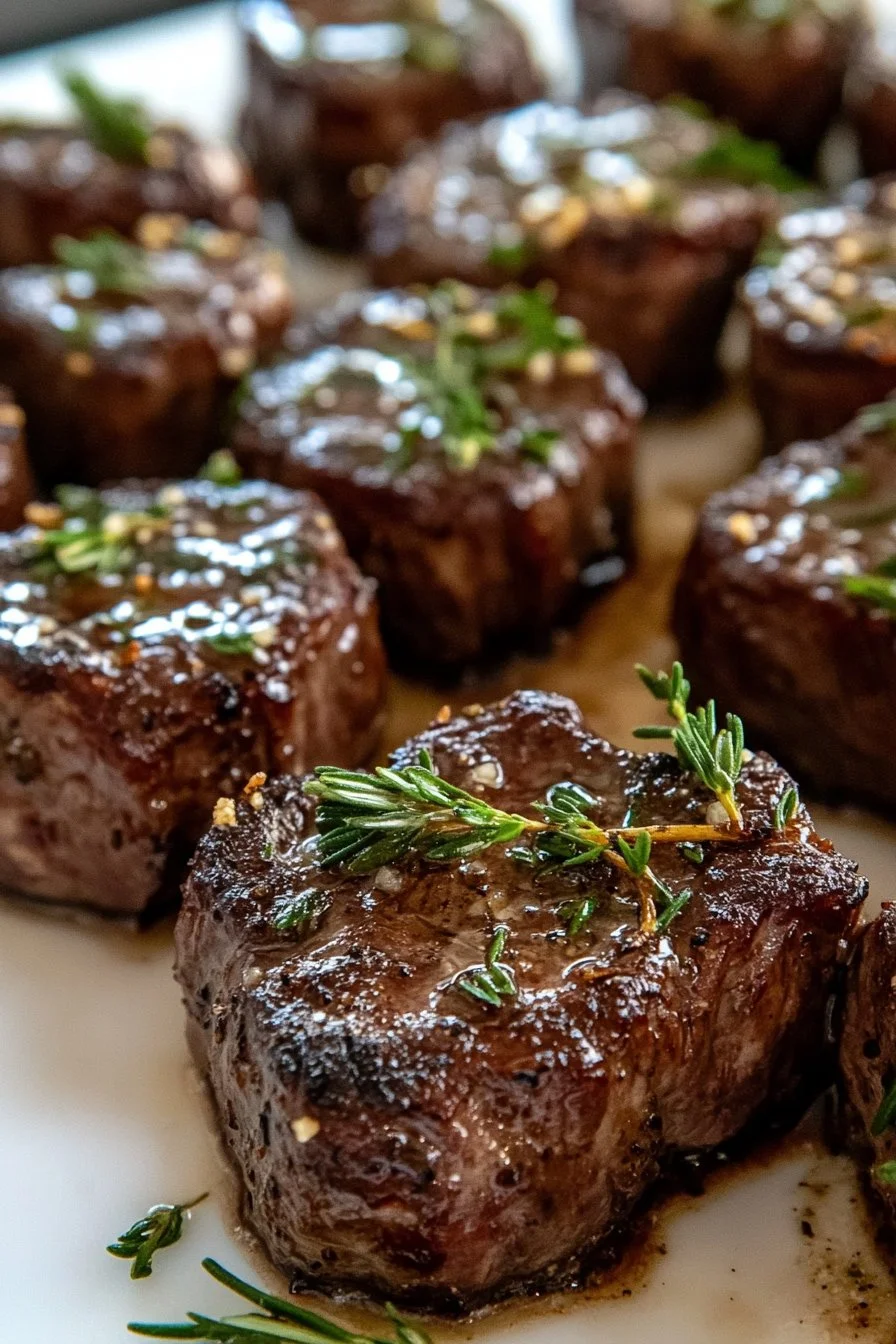 How to Make Juicy Steak Bites with Garlic Butter & Parmesan