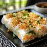 Big Mac Rice Paper Rolls filled with fresh ingredients and flavorful sauce