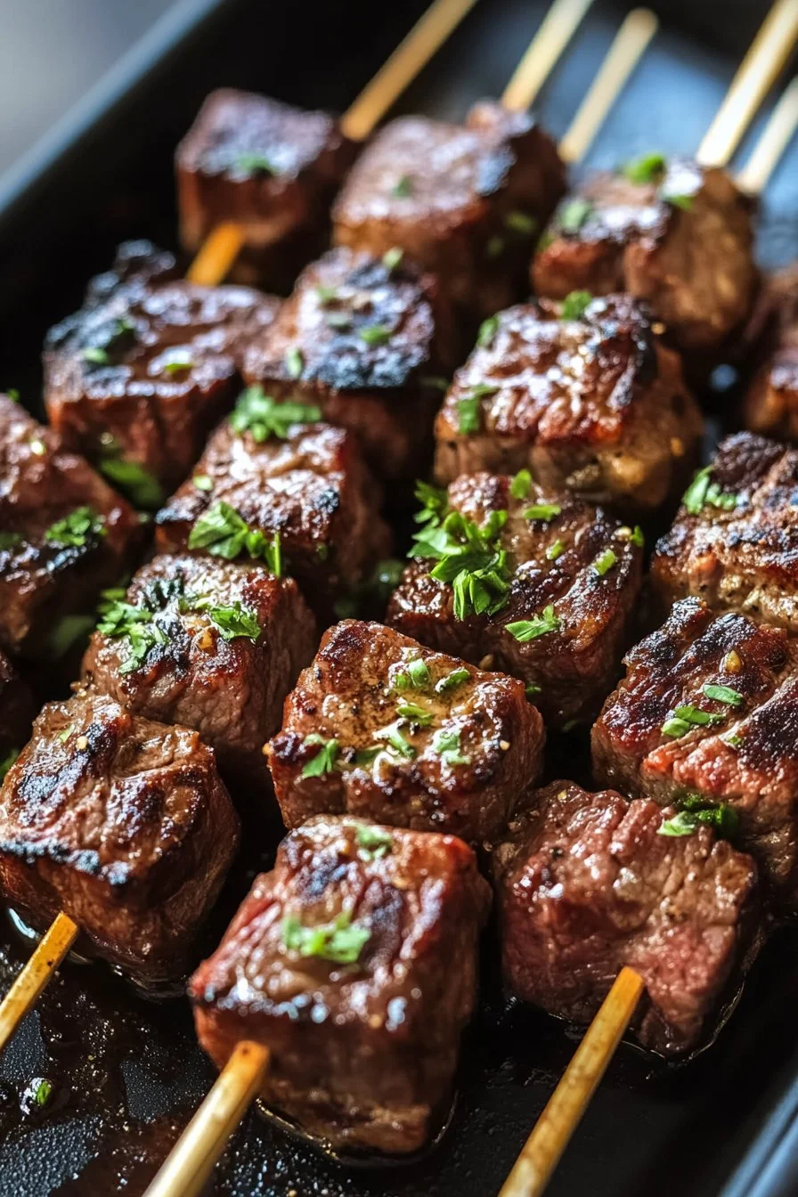 Cowboy Butter Steak Bites
