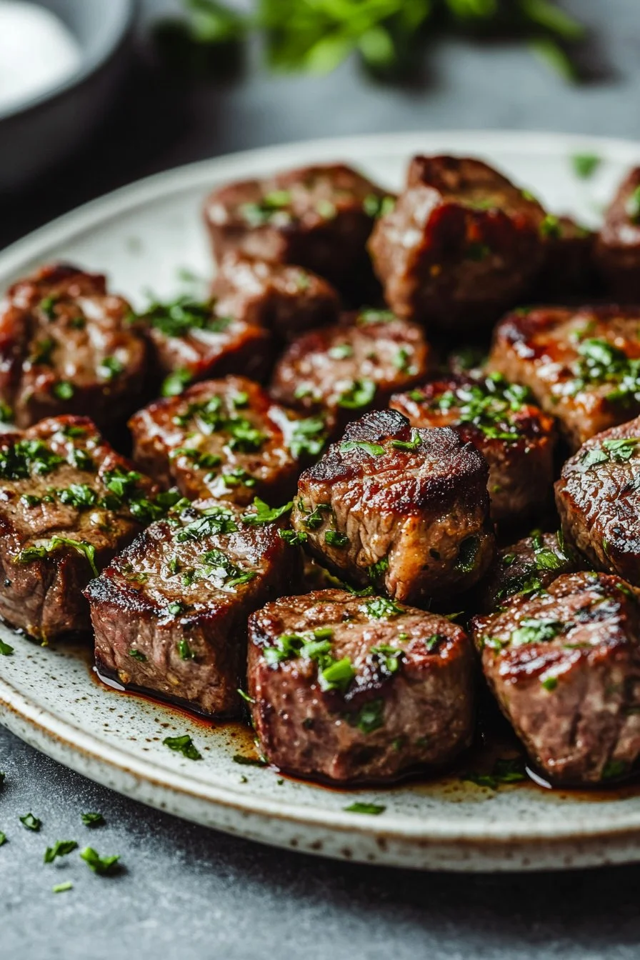 Garlic Butter Steak Bites