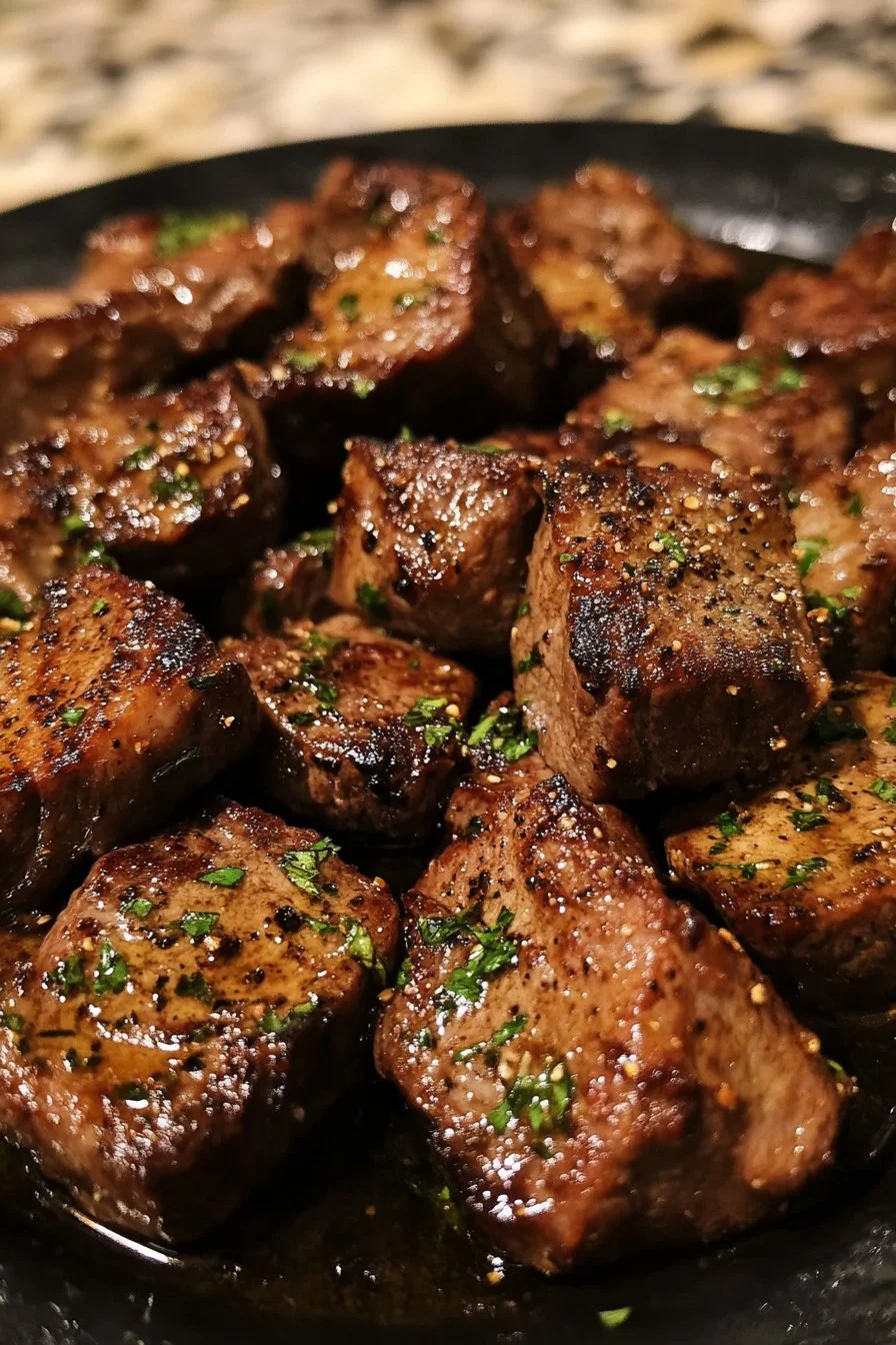 Garlic Butter Steak Bites