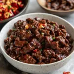 Delicious Firecracker Ground Beef dish served in a bowl.