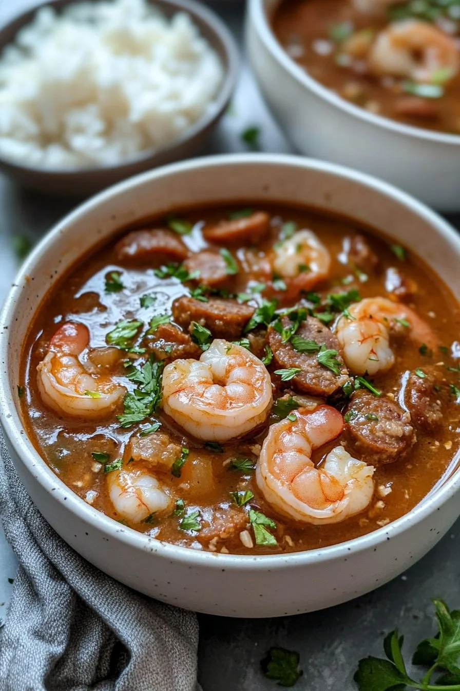Shrimp and Sausage Gumbo