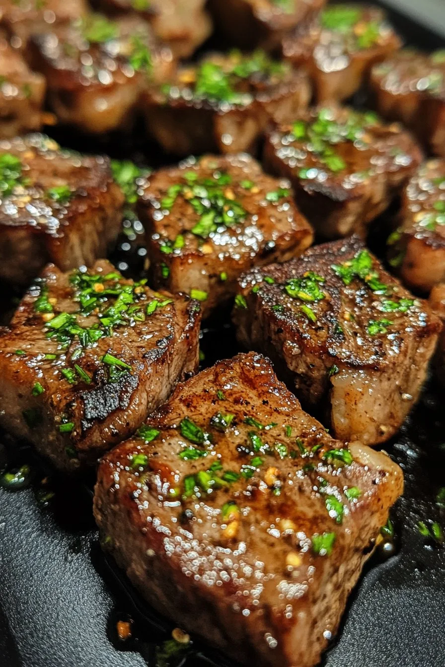 Garlic Butter Steak Bites