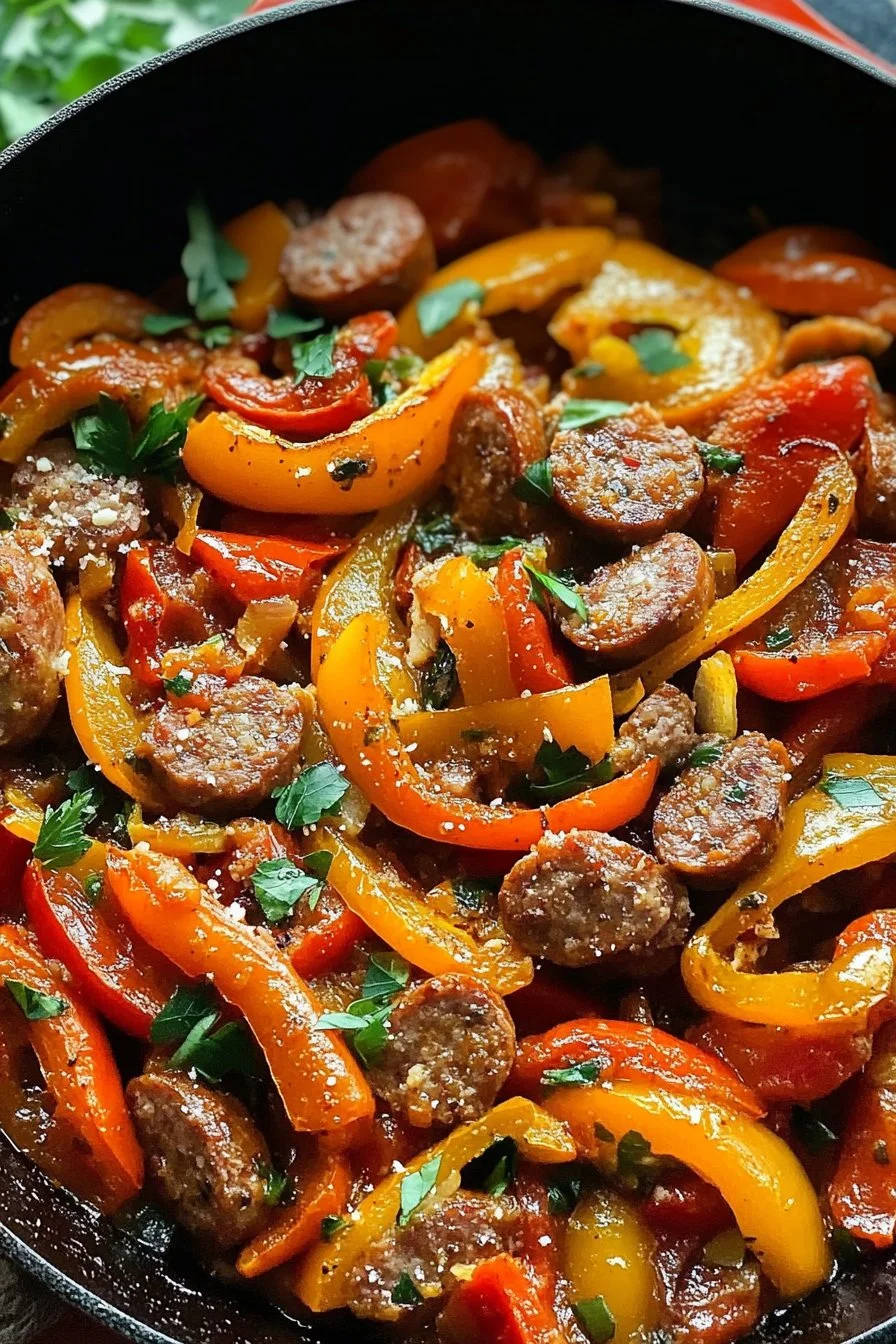 Italian Sausage and Peppers Skillet: A Flavorful One-Pan Meal