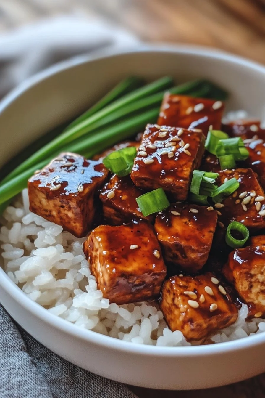 Teriyaki Ginger Tofu