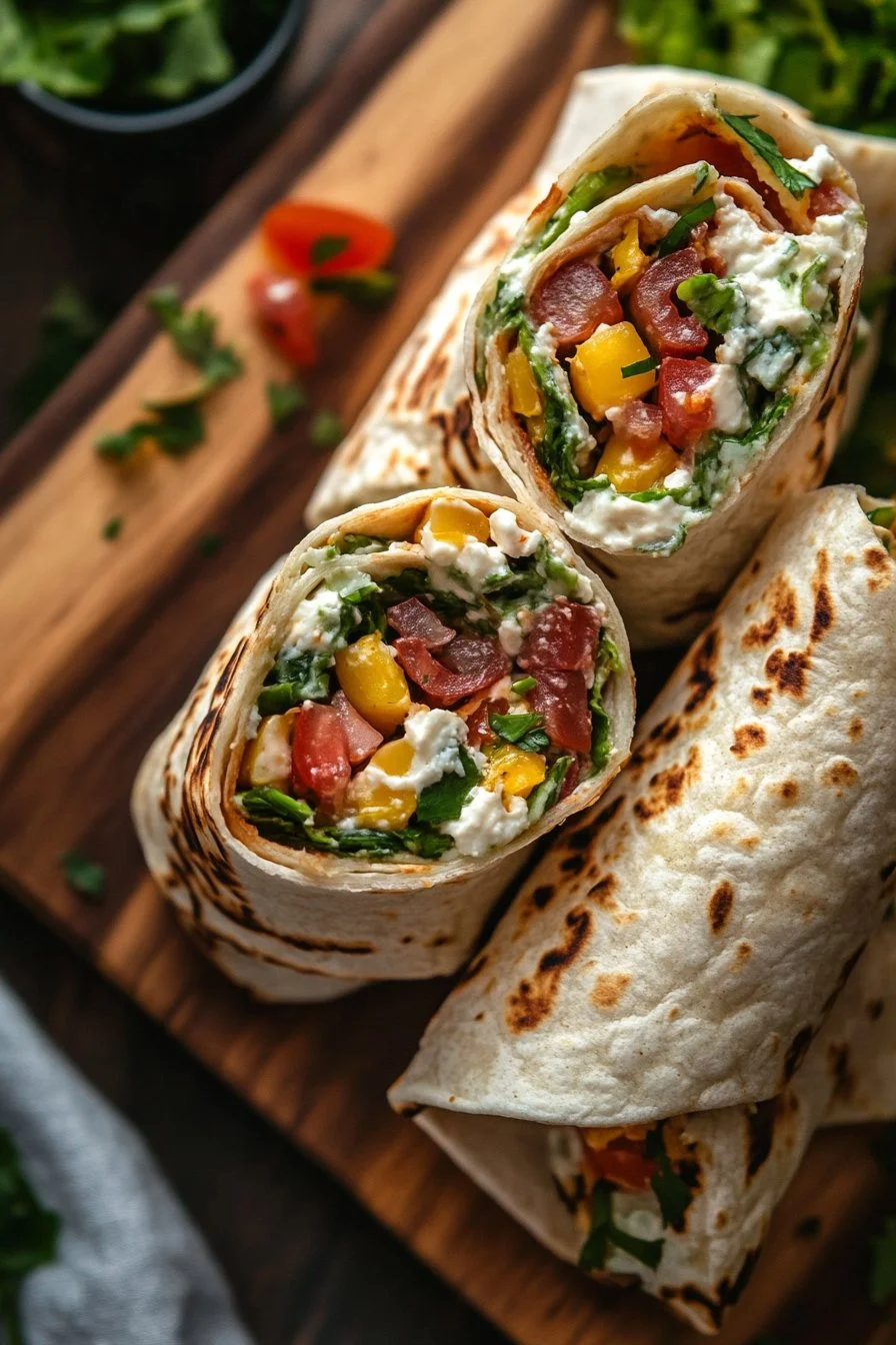 Cottage Cheese Wraps