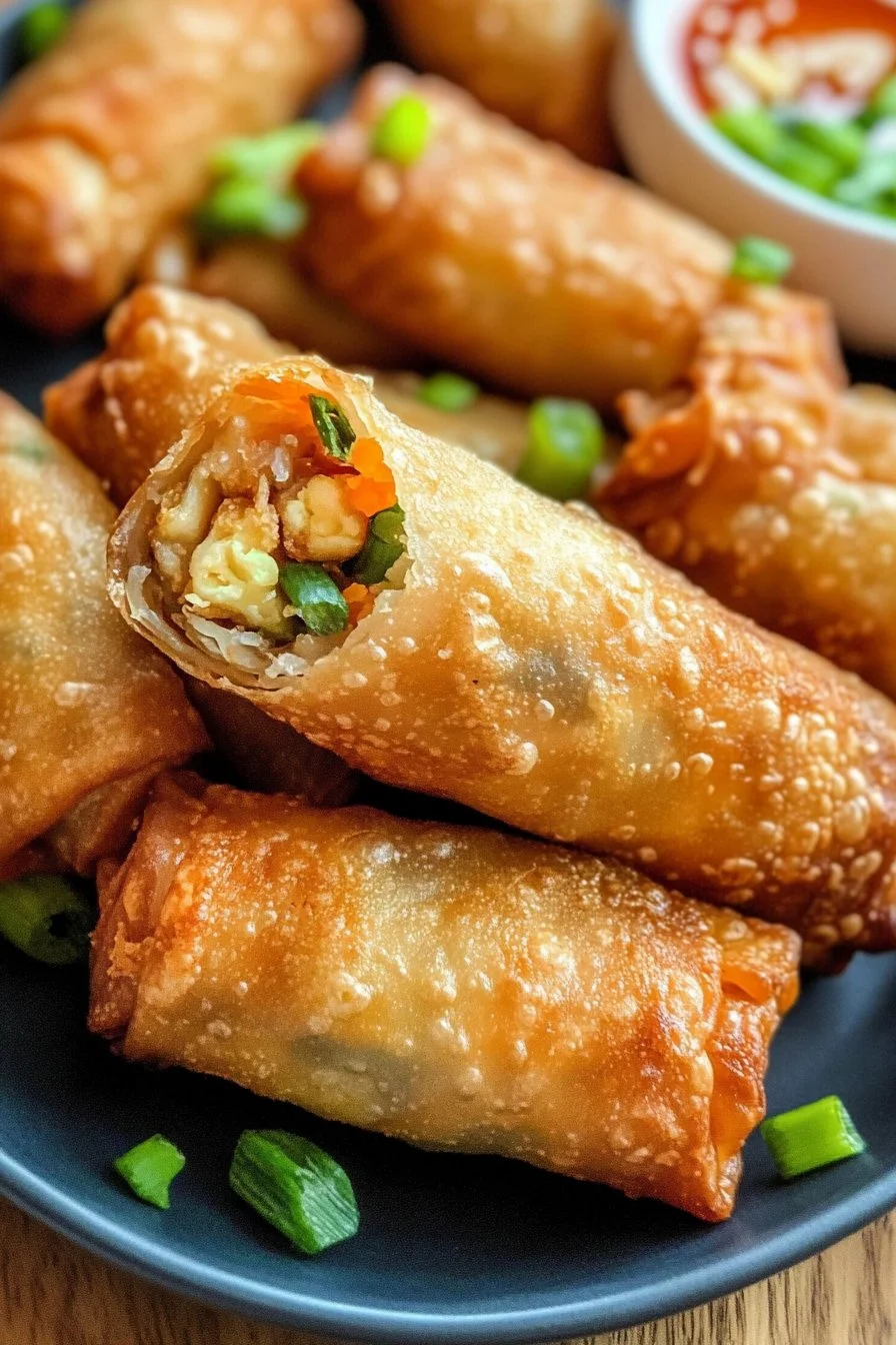Crispy Chinese Egg Rolls