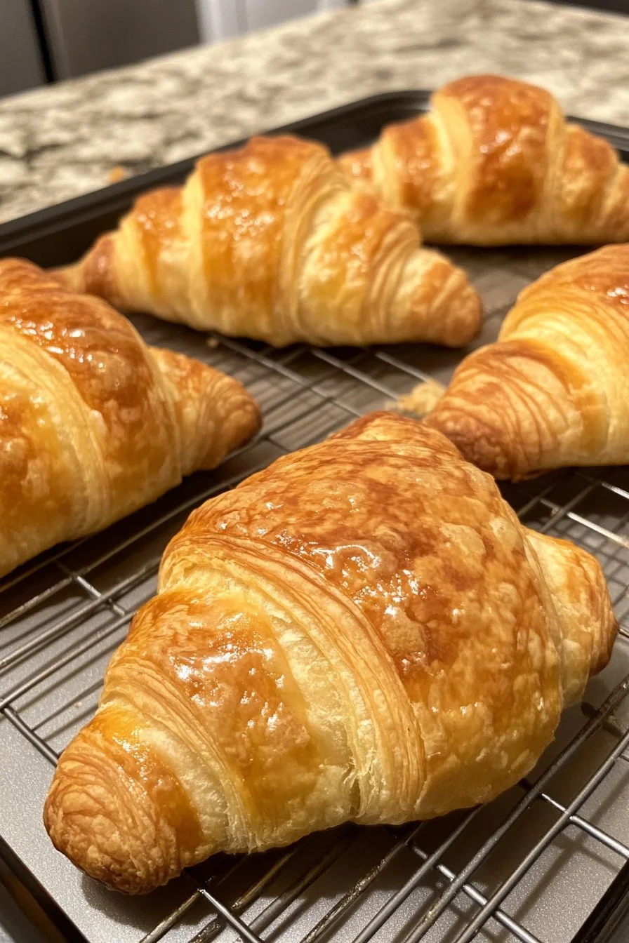 Chicken Cream Cheese Croissants