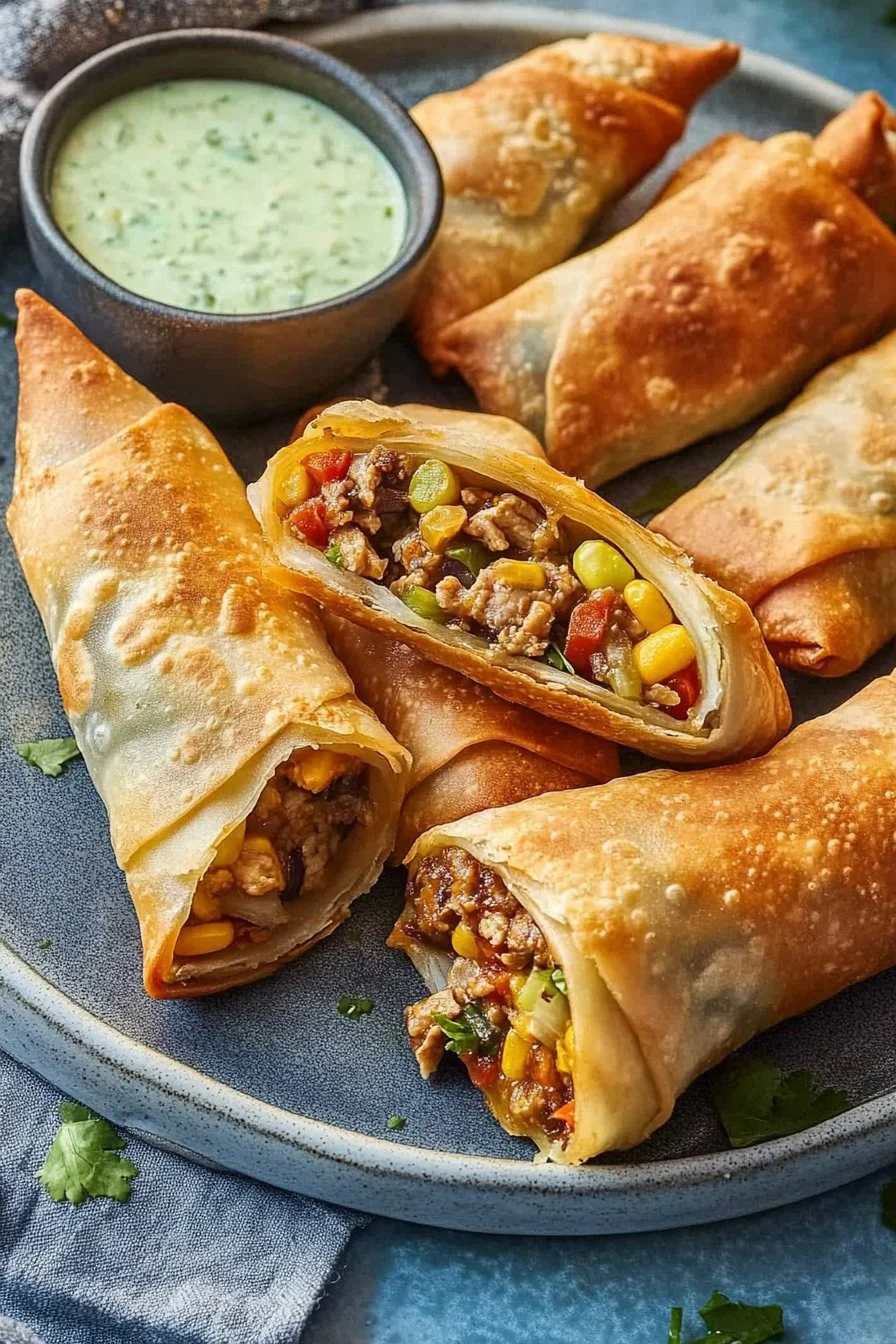 Copycat Chili's Southwestern Eggrolls
