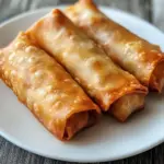 Fresh spring roll wrappers ready for filling with vegetables and proteins