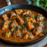 Delicious Butter Chicken Skillet featuring creamy sauce and spices