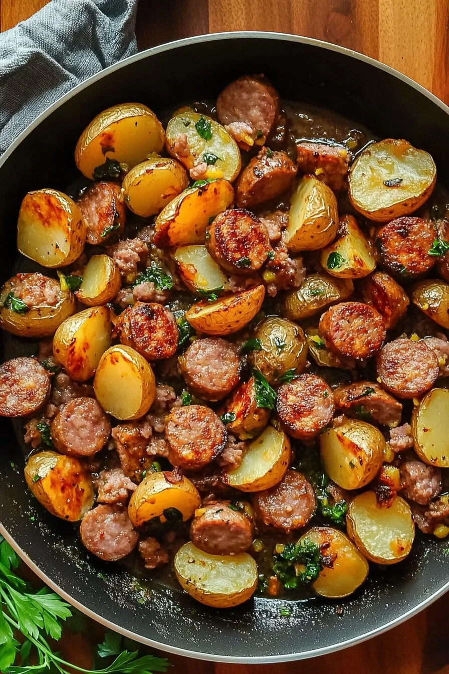 Sausage and Potatoes Skillet: A One-Pan Wonder for Easy Weeknight Meals