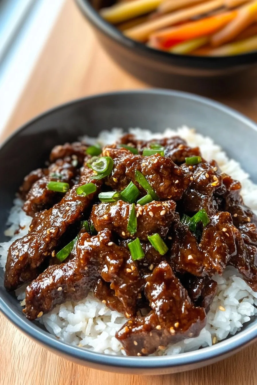 30-minute Easy Crispy Mongolian Beef