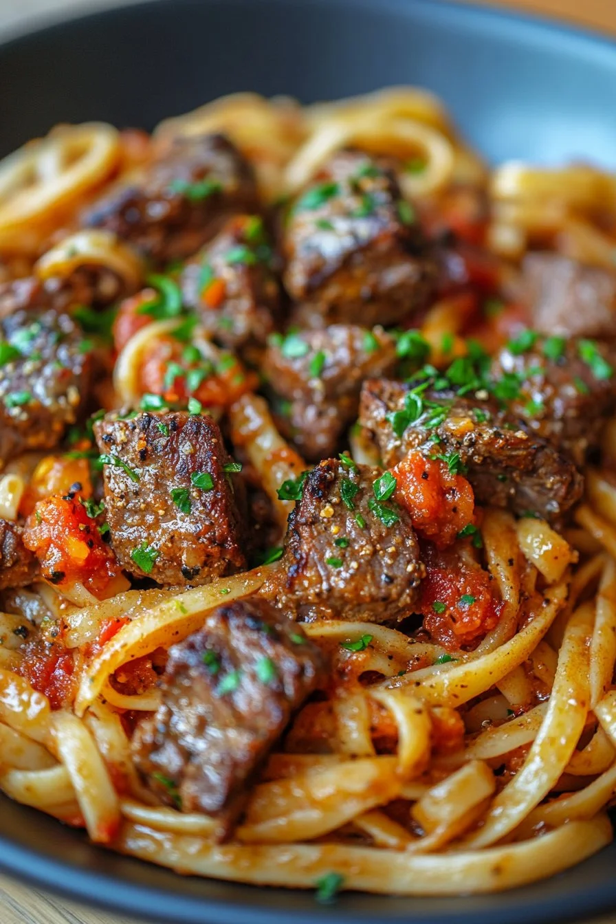 Cajun Steak Pasta
