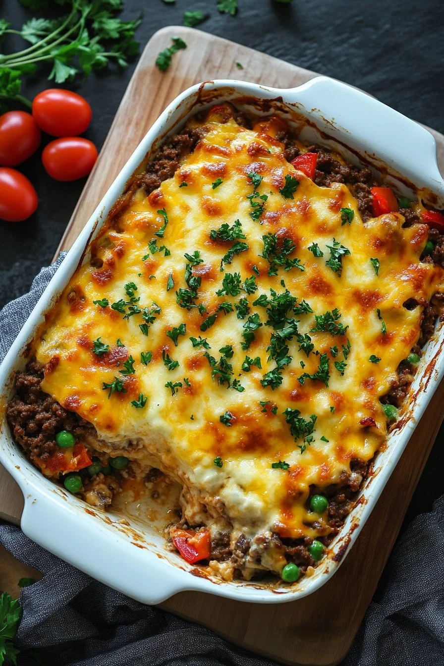 Cheeseburger Casserole