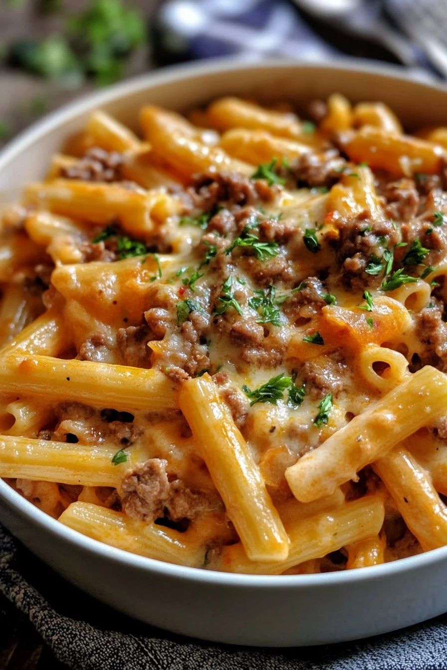 Creamy Beef Pasta