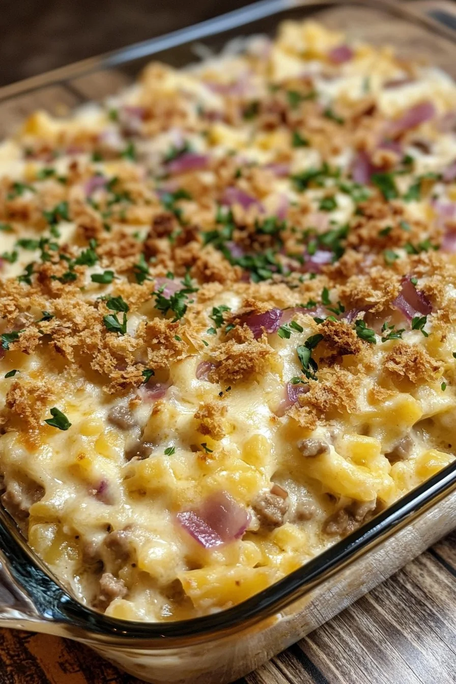 Creamy Ranch Cowboy Casserole