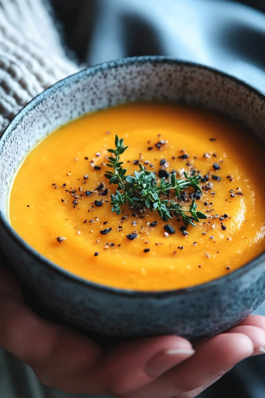 Creamy Vegan Carrot Potato Soup