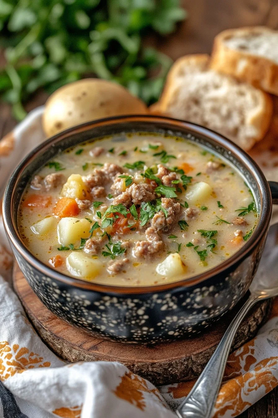Crock Pot Sausage Potato Soup