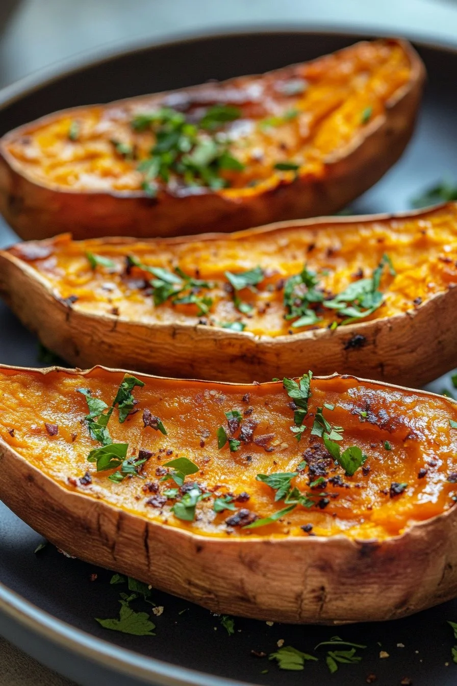 Easy Baked Sweet Potatoes