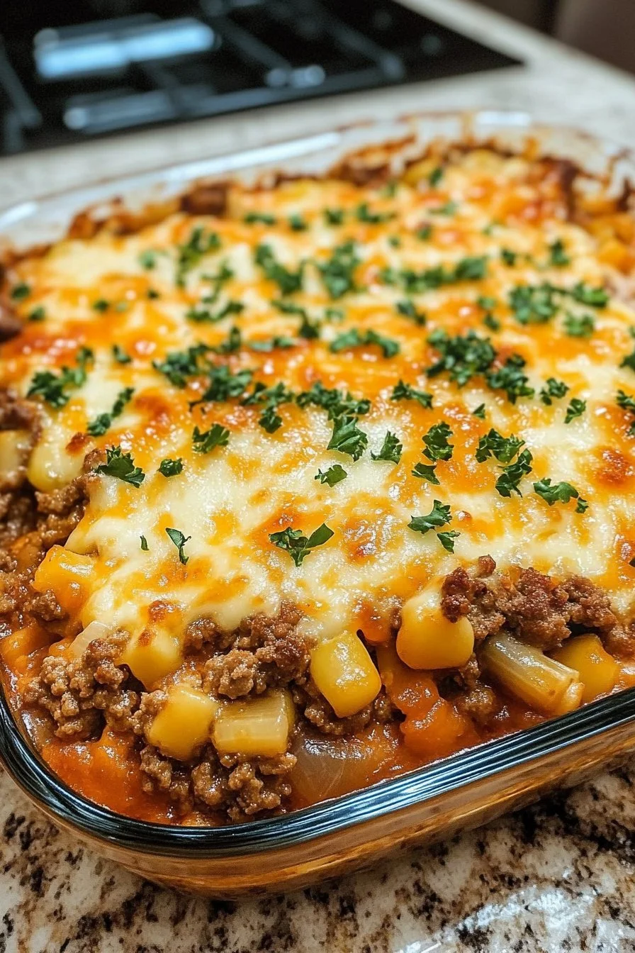 Hearty Hobo Casserole Ground Beef for Cozy Family Nights