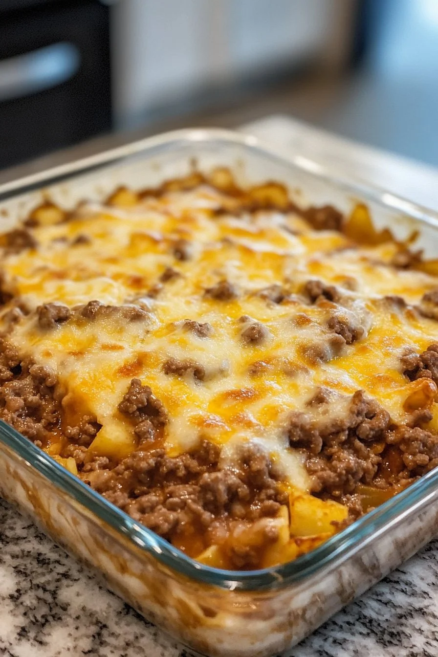 Hearty Hobo Casserole Ground Beef Recipe for Cozy Nights