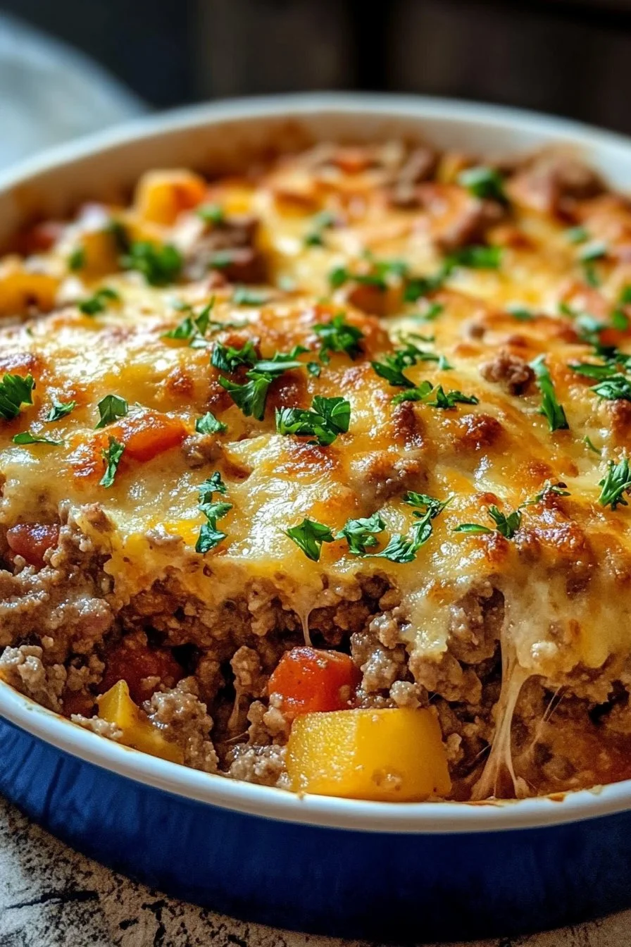 Hobo Casserole with Ground Beef