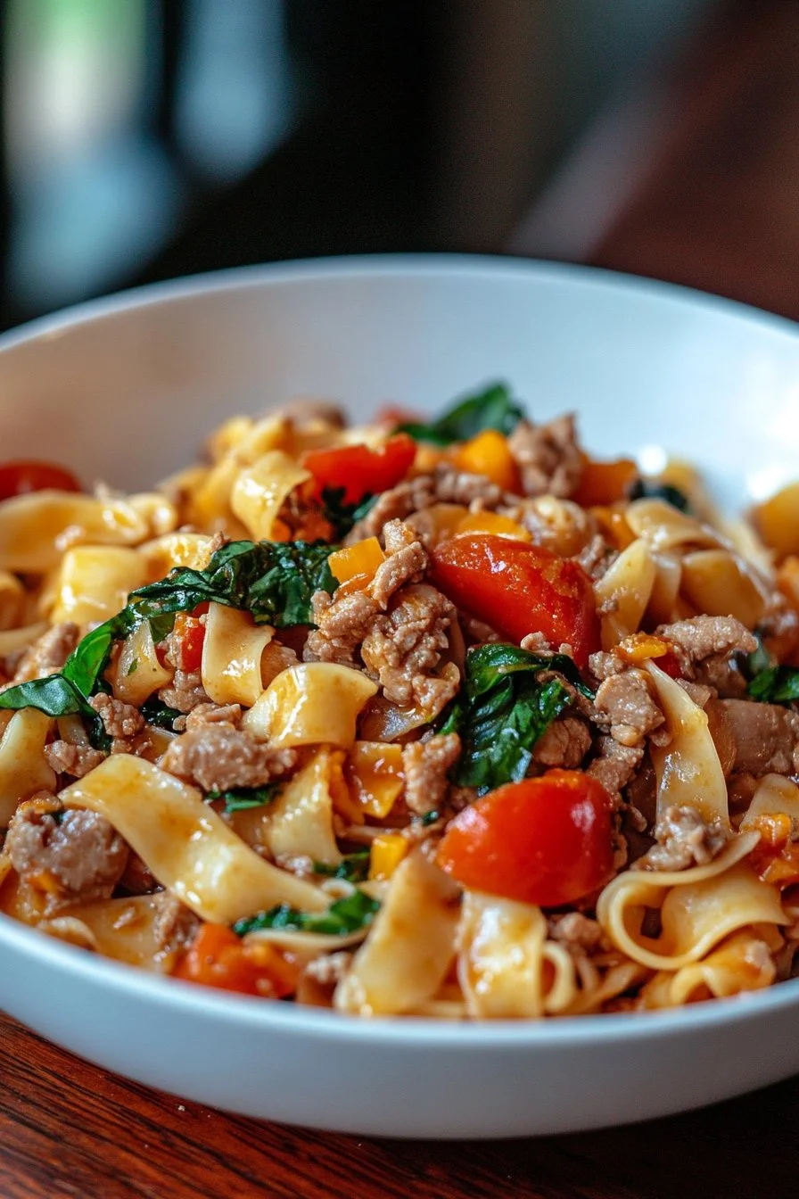 Italian Drunken Noodles