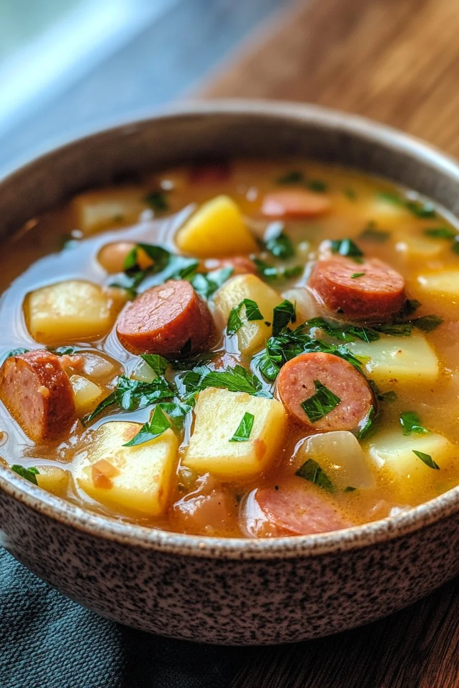 Kielbasa Potato Soup