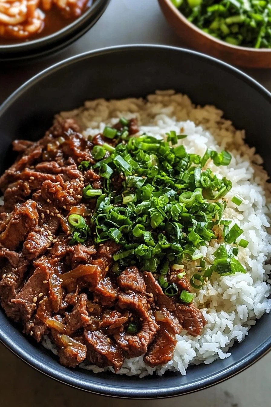 Korean Beef Bowl