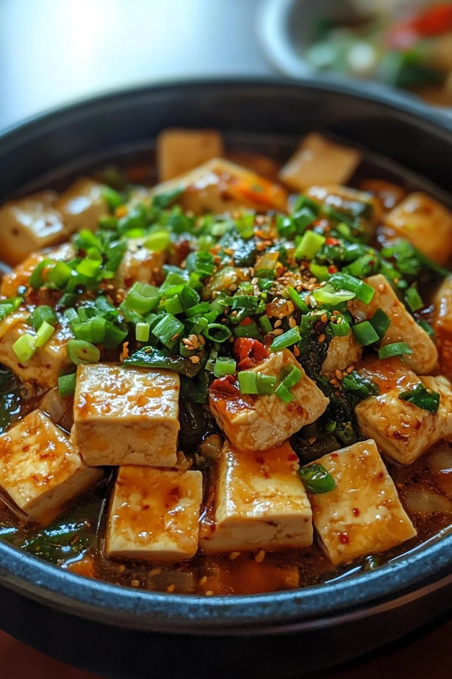 Korean Braised Tofu