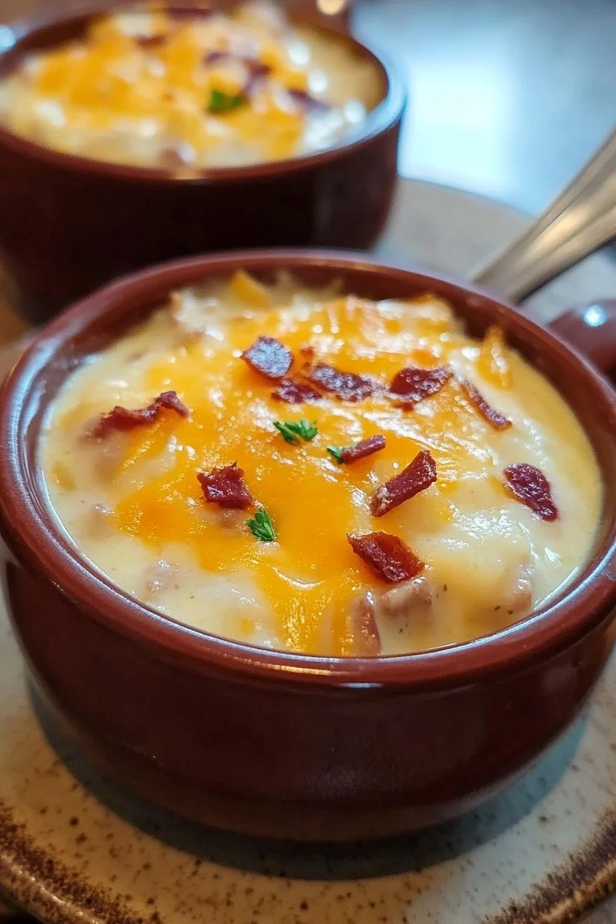 Loaded Potato Soup | Cheesy Potato | Super Bowl Appetizers | Super Bowl Food
