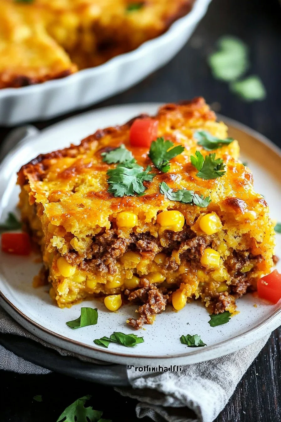 Mexican Cornbread Casserole