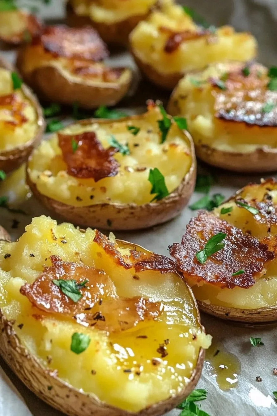 Mini Smashed Potatoes