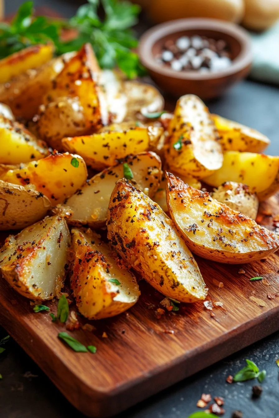 Oven Baked Potato Wedges