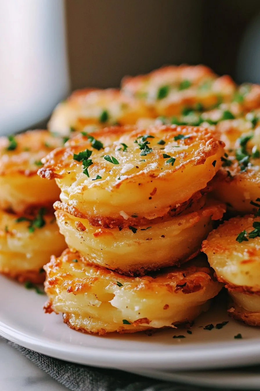 Parmesan Potato Stacks: The Perfect Party Side Dish