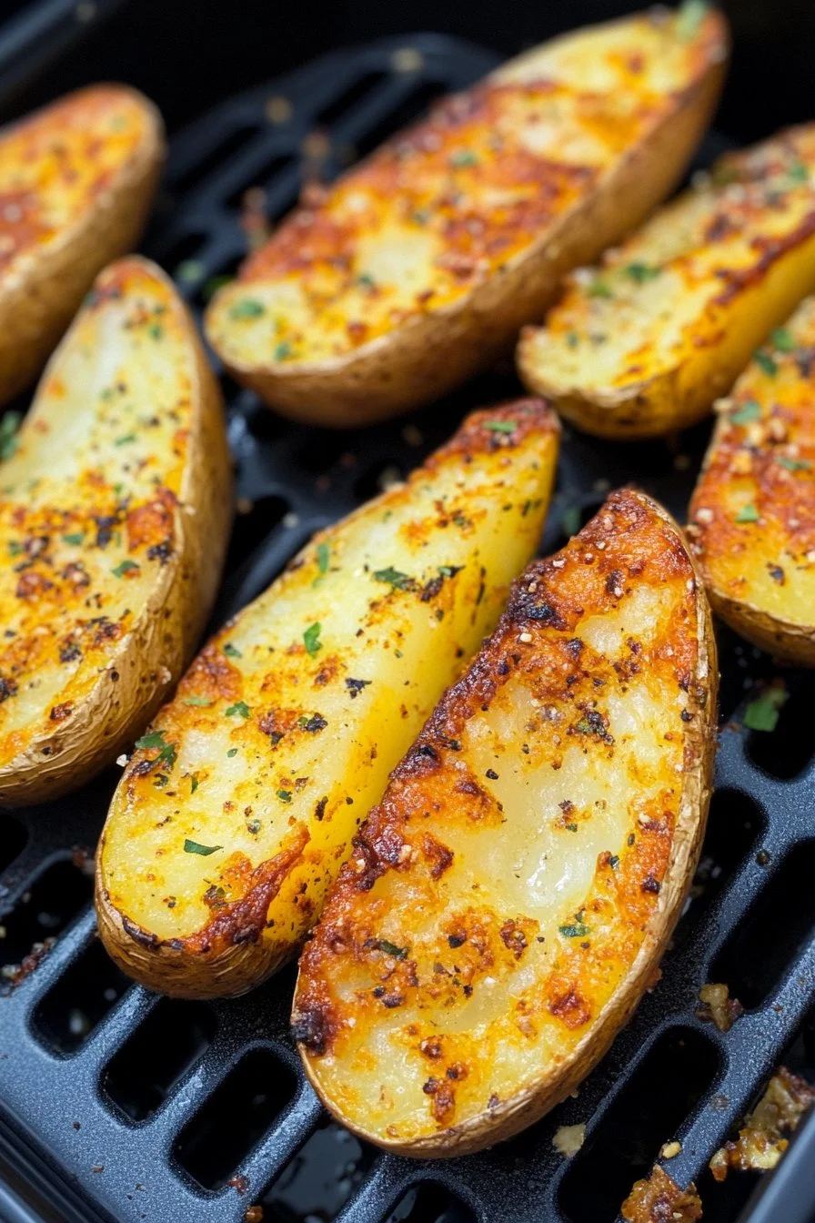 Quick and Crispy Air Fryer Baked Potatoes