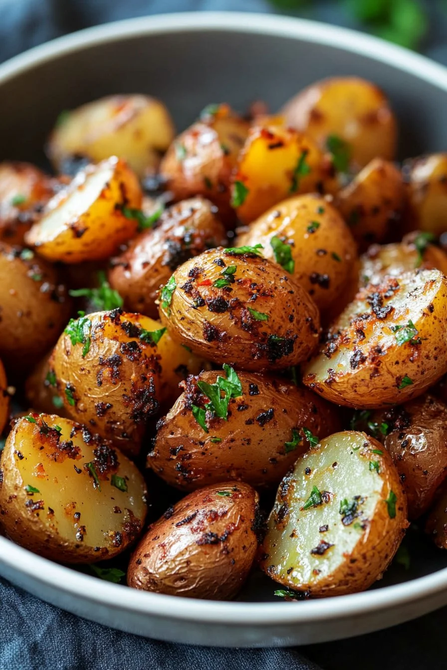 Roasted Mini Potatoes Recipe: Crispy, Easy & Flavorful Side Dish